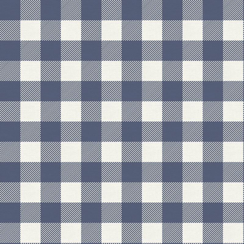 Blue-Grey Buffalo Check | Remnant 57"