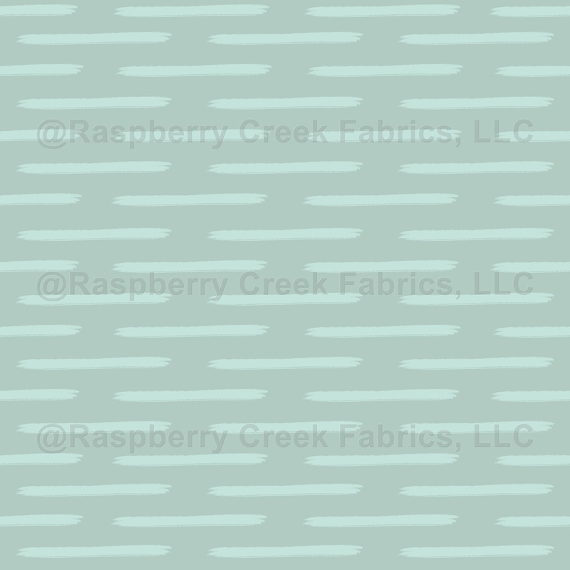 Subtle Lines on Pastel Gray Turquoise