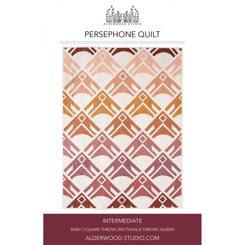Persephone Quilt Pattern by Alderwood Studio