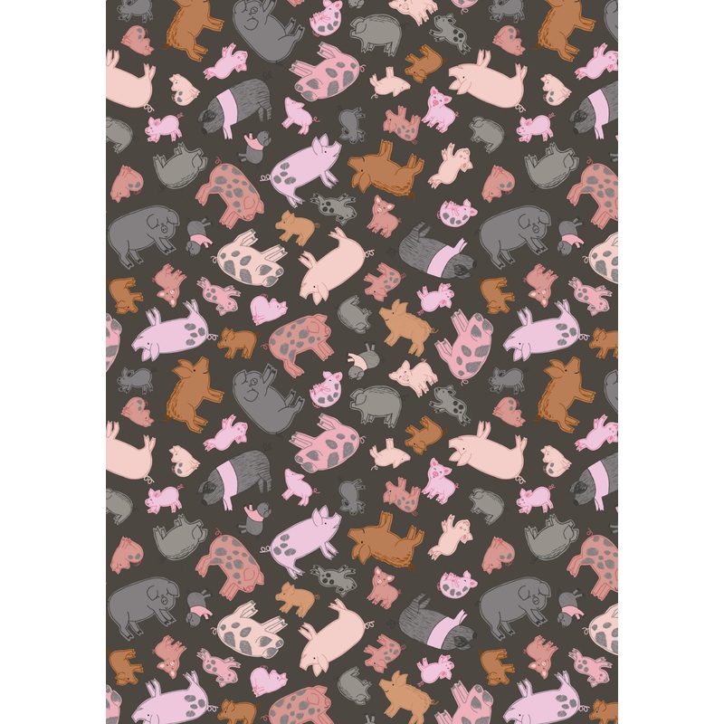 Piggy tales piggies on dark mud