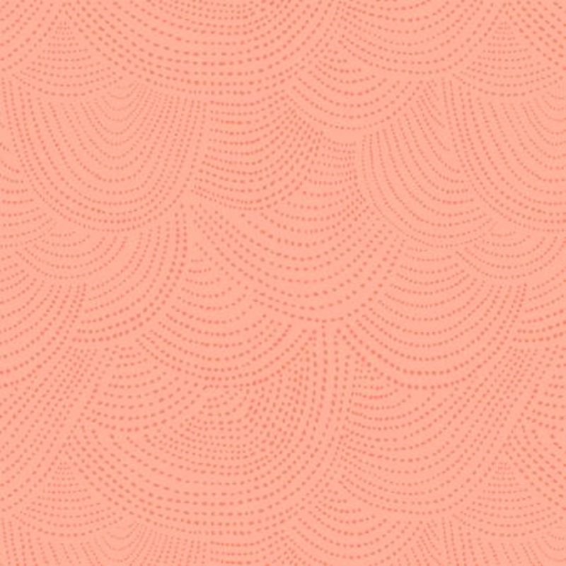 Scallop Dots in Melon
