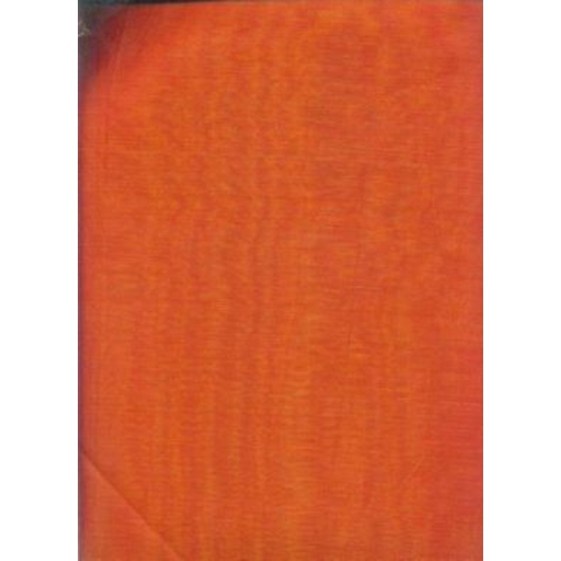 Silk organza 54" wide orange gold shot