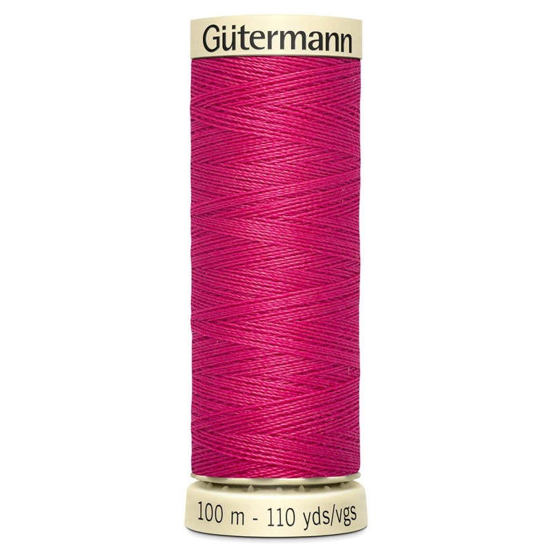 Gutermann Sew All Polyester Sewing Thread - 100m/110 yards - 382 Candy Red