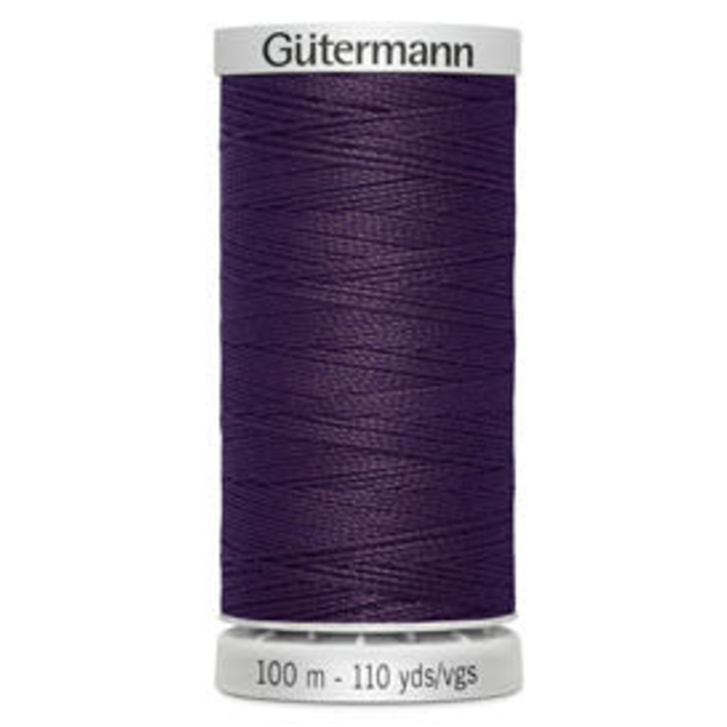 Gutermann Top Extra Strong - All Polyester Sewing Thread - 100m/110yds - 512 - Aubergine