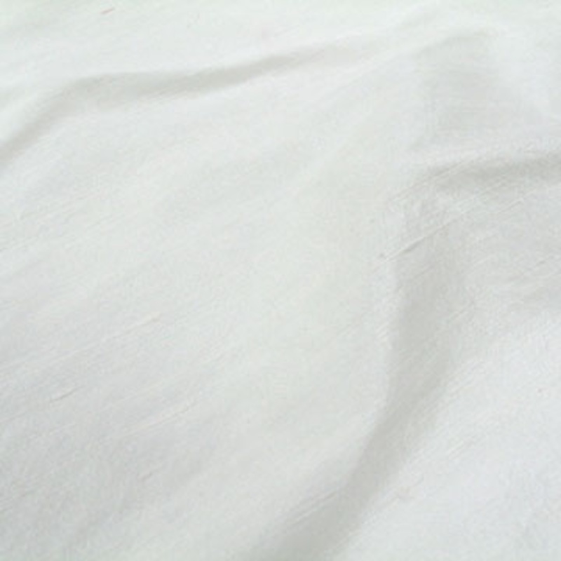 Silk Doupioni Dyed White
