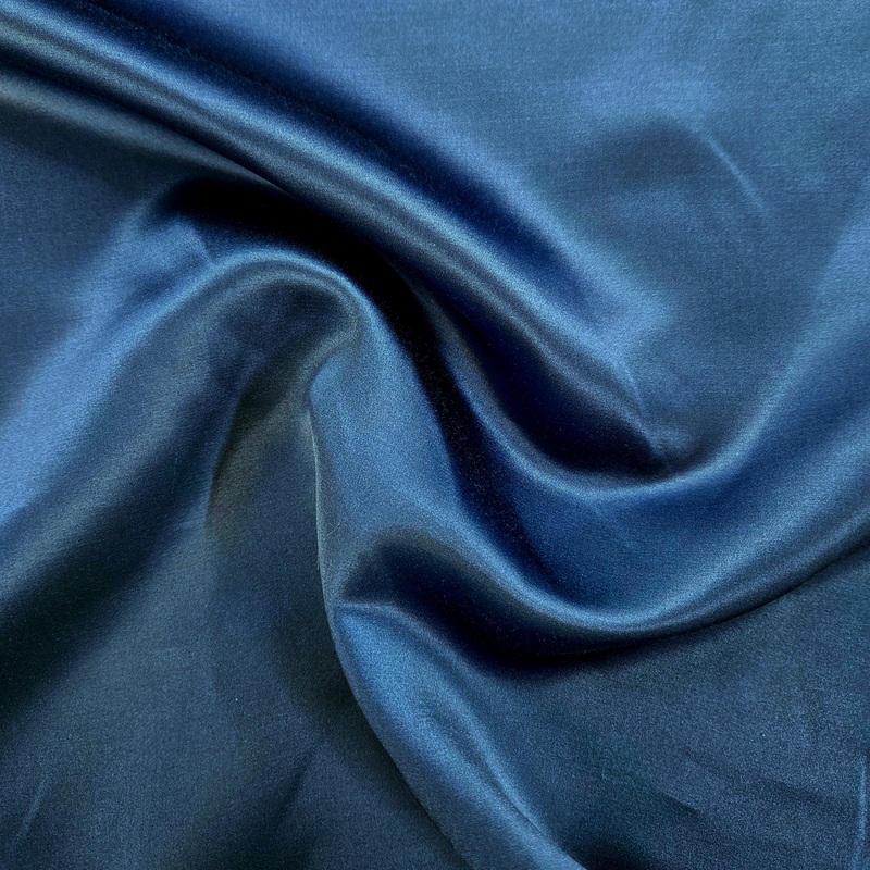 Silk Satin Indigo