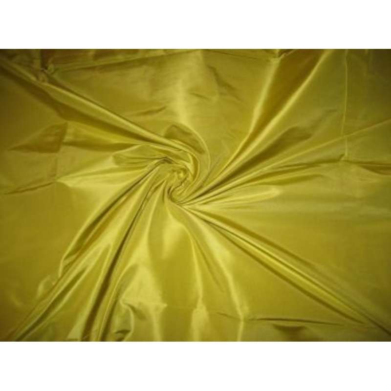 SILK TAFFETA FABRIC 60" ~Lime Green colour