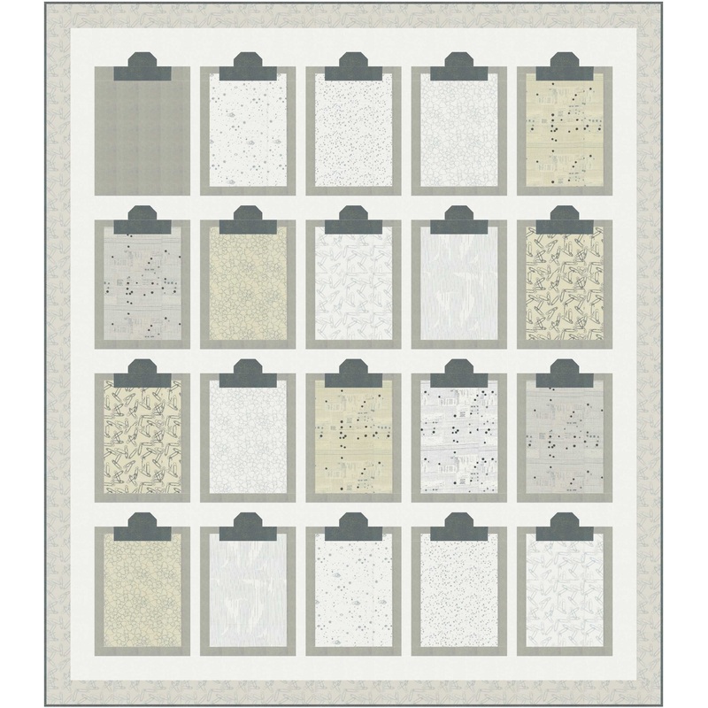 Still More Paper by Zen Chic - At A Glance Quilt Kit
