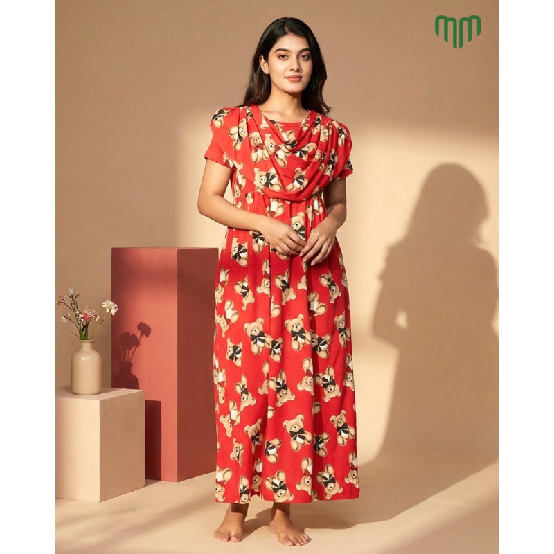 Shawl Style_V5 Casual Loungewear - Full Length