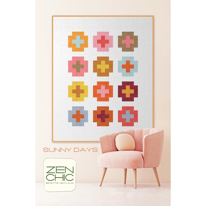 Sunny Days Quilt Pattern by Zen Chic