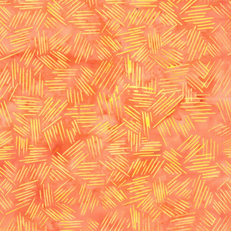Sunset: Crosshatched Orange Tiger