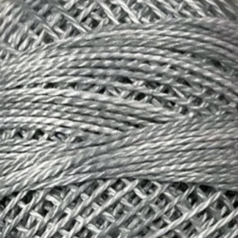 Valdani O117 Dove Tail Grey Variegated - Perle/Pearl Cotton Size 12, 109 yard ball - PC12-O117