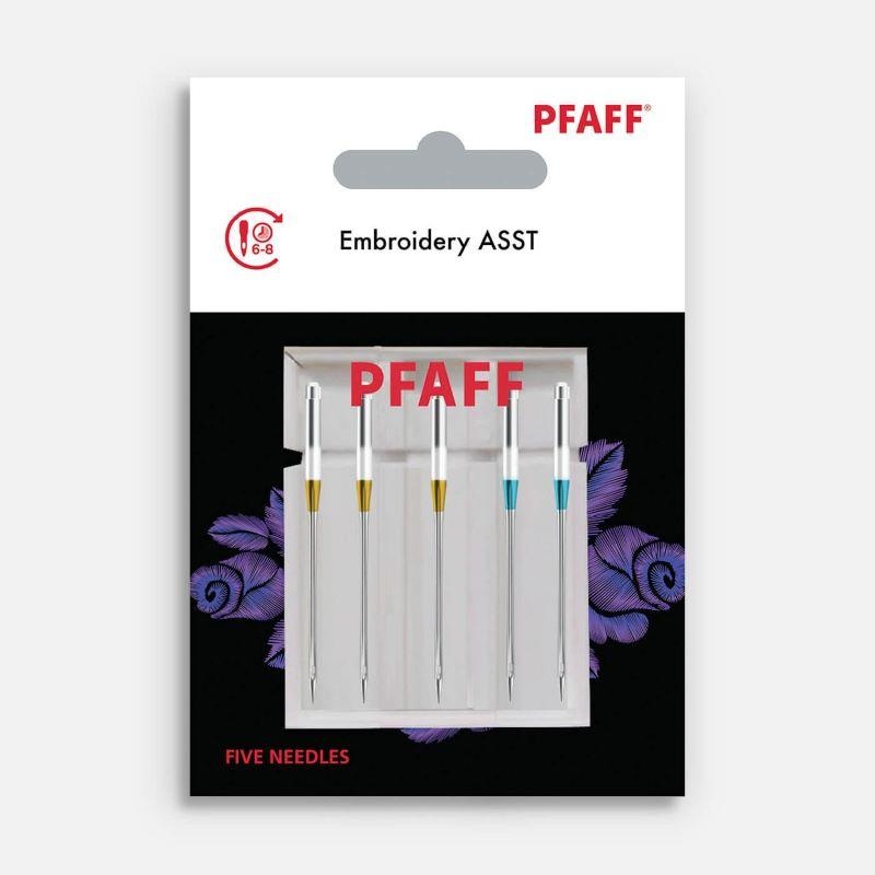 Pfaff Assorted Embroidery Needles 5 Pack