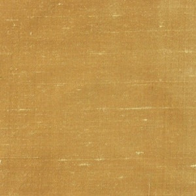 Silk Shantung Antique Gold Decorator Fabric