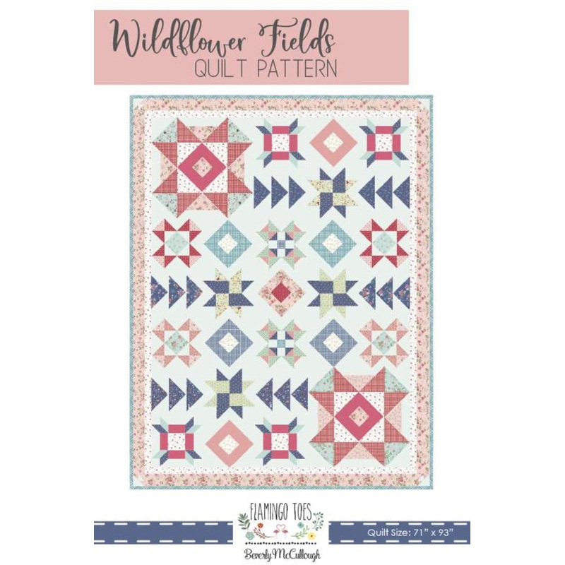 Wildflower Fields Quilt Pattern by Beverly McCullough