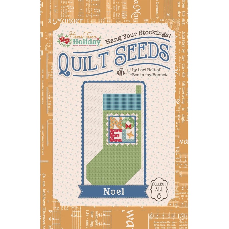 SALE Home Town Holiday Quilt Seeds No. 3 PATTERN ST-36041 Noel - Lori Holt - Riley Blake Designs - Instructions Only - Paper Pattern