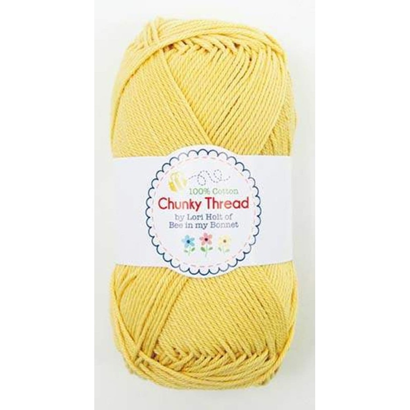 SALE Lori Holt Chunky Thread STCT-8520 Beehive - Riley Blake - 100% Cotton Sport Weight Yarn - 50 Grams - Approx 140 Yards or 128 Meters