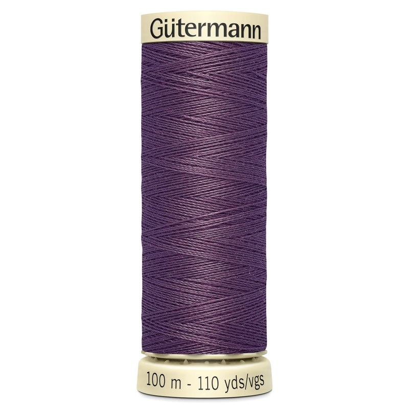 Gutermann Sew All Polyester Sewing Thread - 100m/110 yards - 128 - Dusky Purple