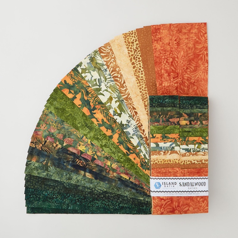Sandalwood Batiks Favorites Strips