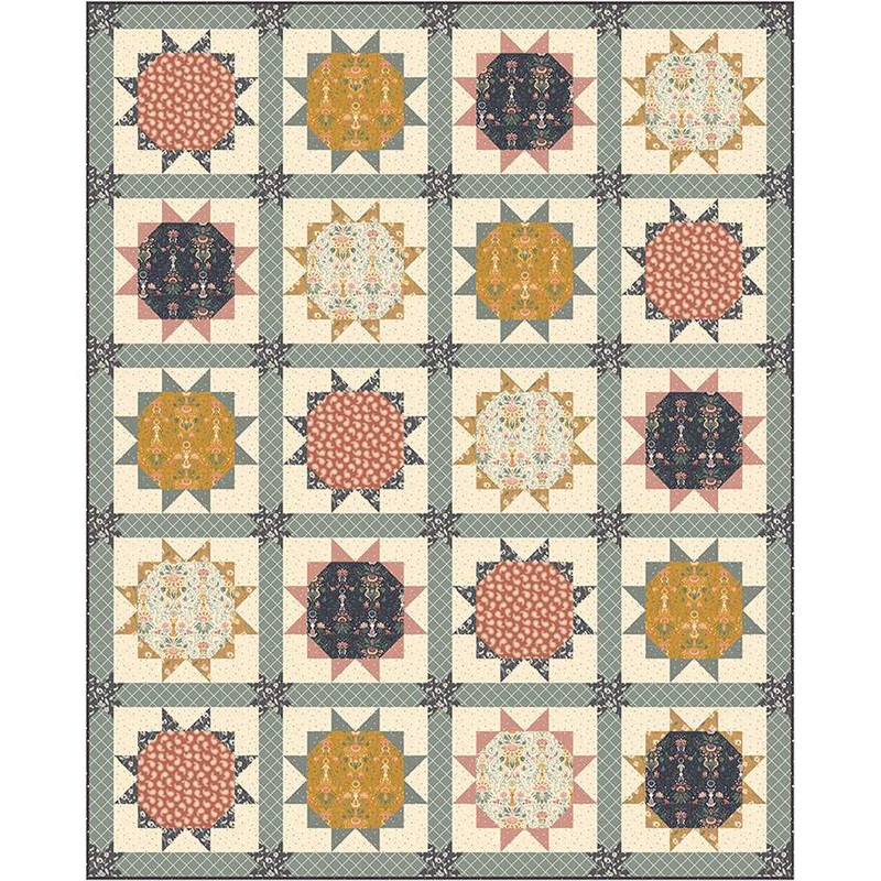Eclipse Quilt Pattern by Frannie B Quilting Co.