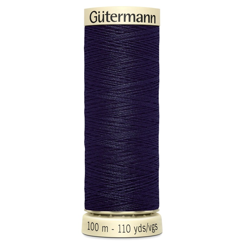Gutermann Sew All Polyester Sewing Thread - 100m/110 yards - 387 - Dark Navy