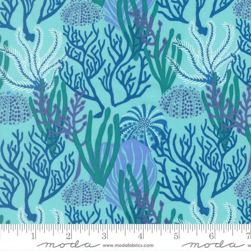 Reef Coral Reef 27341 Algae - Moda Fabrics - Landscape Nature Seaweed Ocean Life Plants - Quilting Cotton Fabric