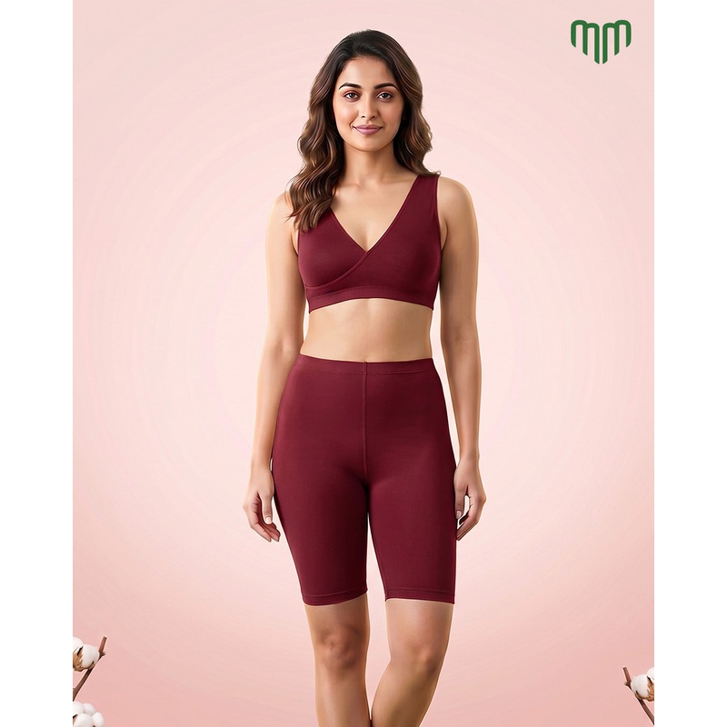 Stretchy Mumma Tights - Marron