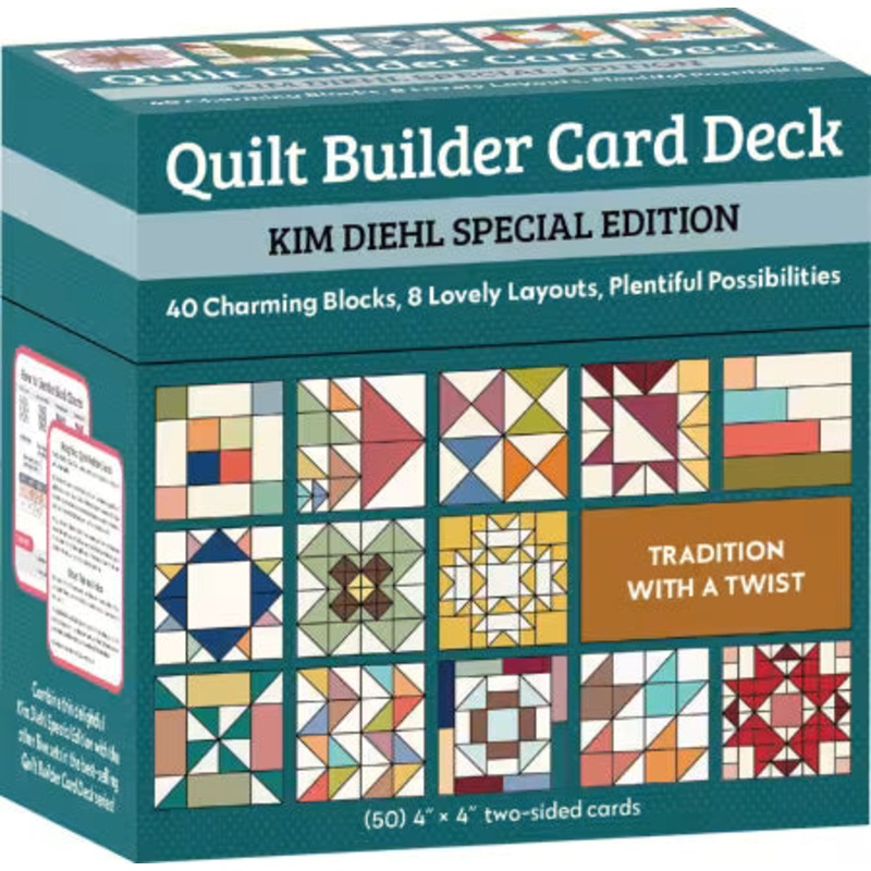Quilt Builder Card Deck by Kim Diehl Special Edition # 20577 from C&T Publishing
