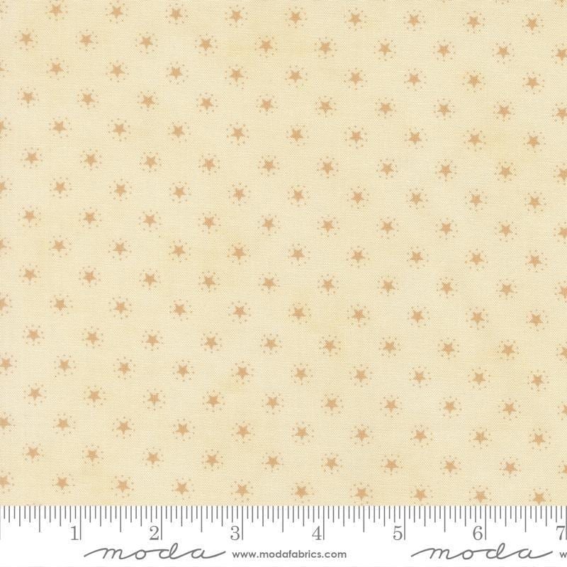 America 250 Years Starbright Parchment Tan Cream Patriotic Fabric - 56182 - Moda Fabrics Quilting Cotton Fabric