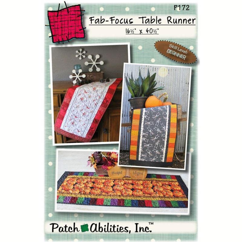 Fab-Focus Table Runner Pattern