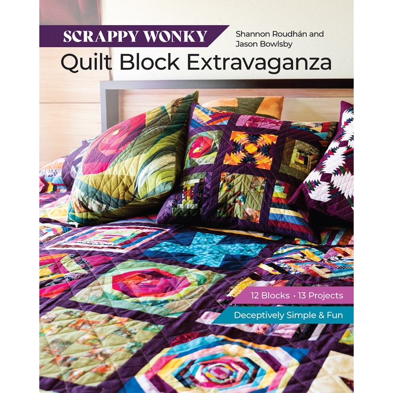 Scrappy Wonky Quilt Block Extravaganza - 11555