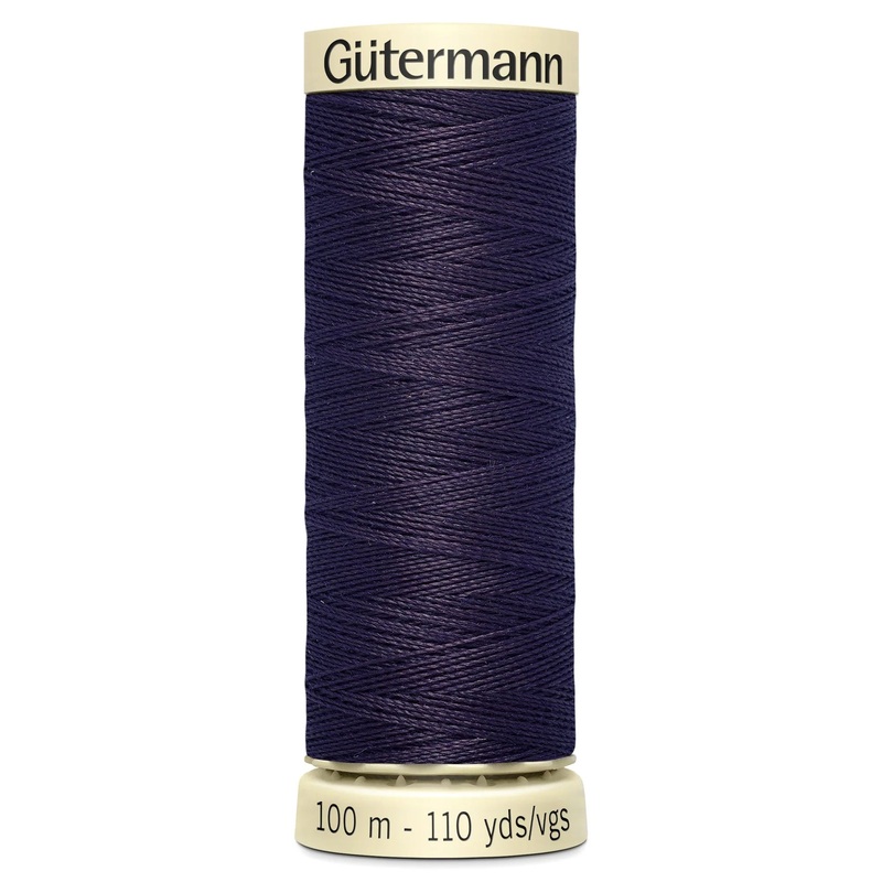 Gutermann Sew All Polyester Sewing Thread - 100m/110 yards - 512 - Aubergine