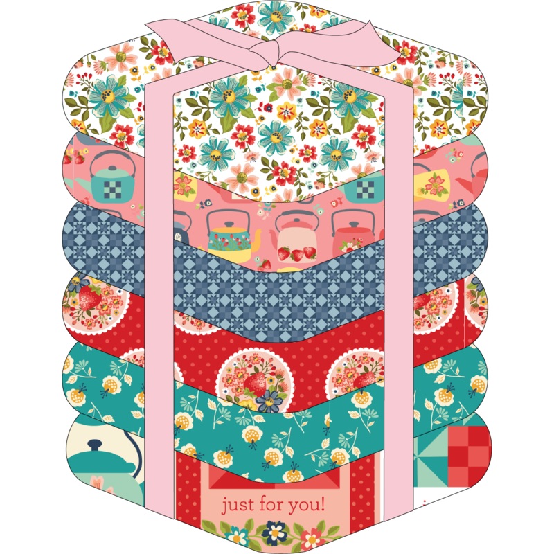 Betsy's Sewing Kit One Yard Bundle by Lori Woods for Poppie Cotton Fabrics
