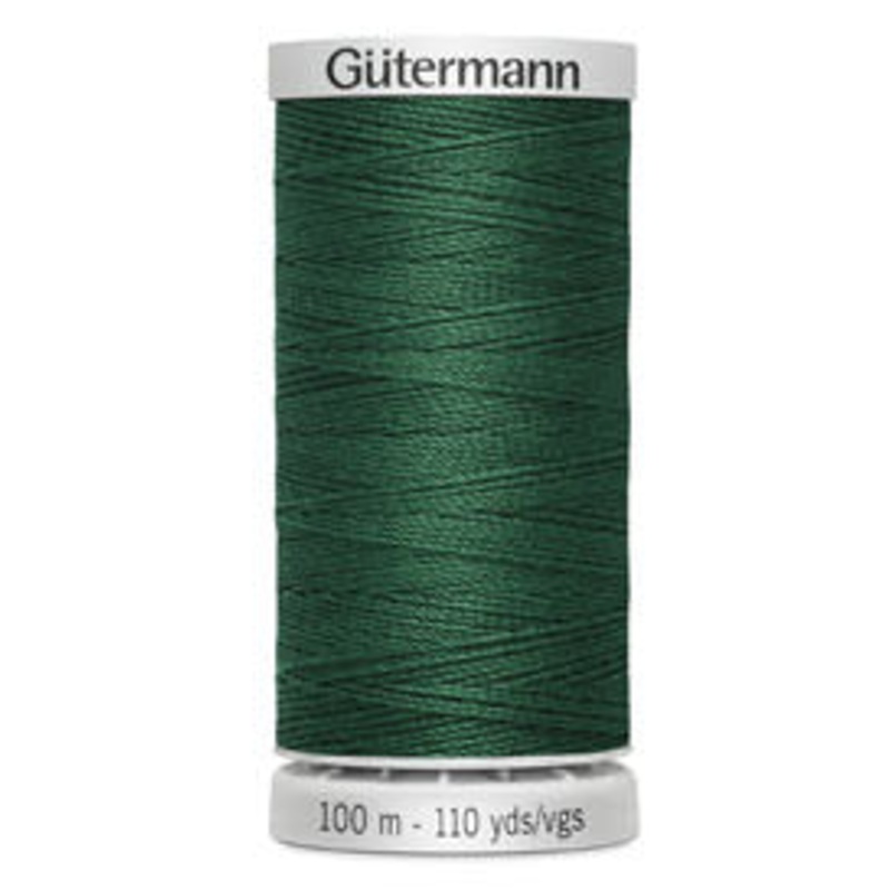 Gutermann Top Extra Strong - All Polyester Sewing Thread - 100m/110yds - 340 - Green