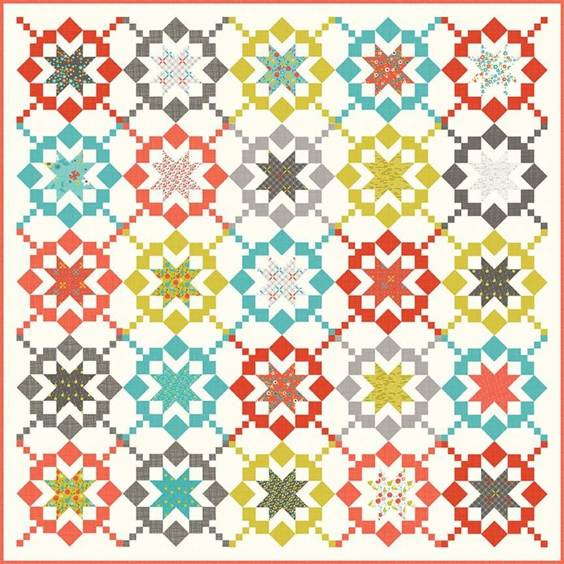 SALE Carnival Quilt PATTERN P157 - Sandy Gervais - Riley Blake Designs - INSTRUCTIONS Only - Piecing
