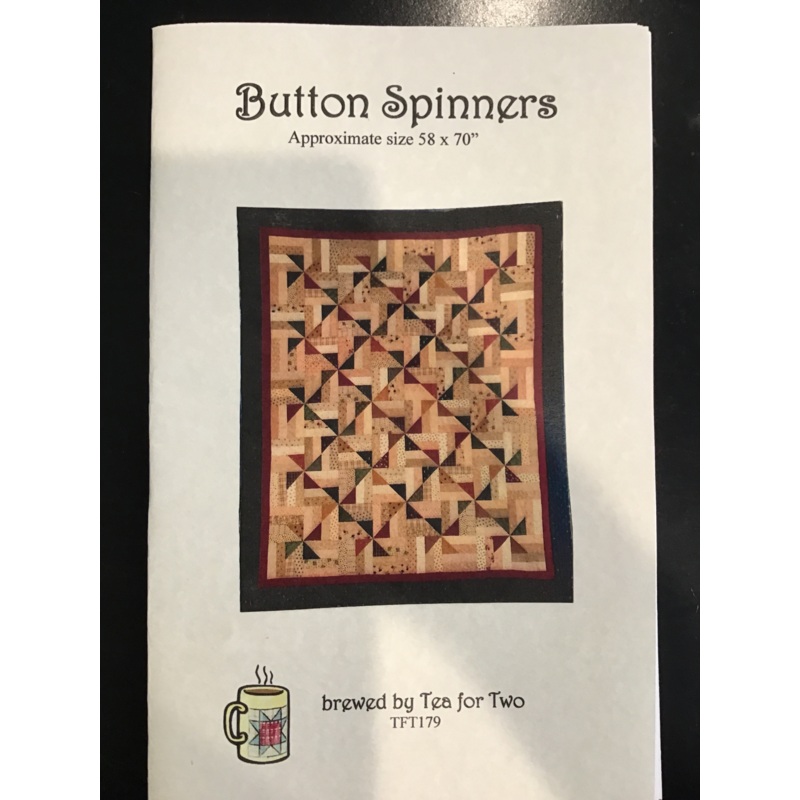 Button Spinners by Tea for Two Designs