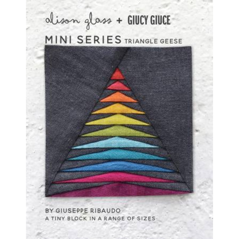 Mini Series Triangle Geese # AG155 (FPP) Pattern by Allison Glass