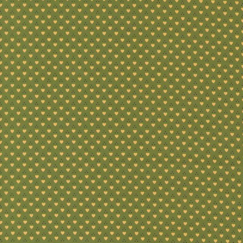 Sally's Stitches Quilt Fabric - Sweetheart Blenders in New Leaf Green - 31717 12