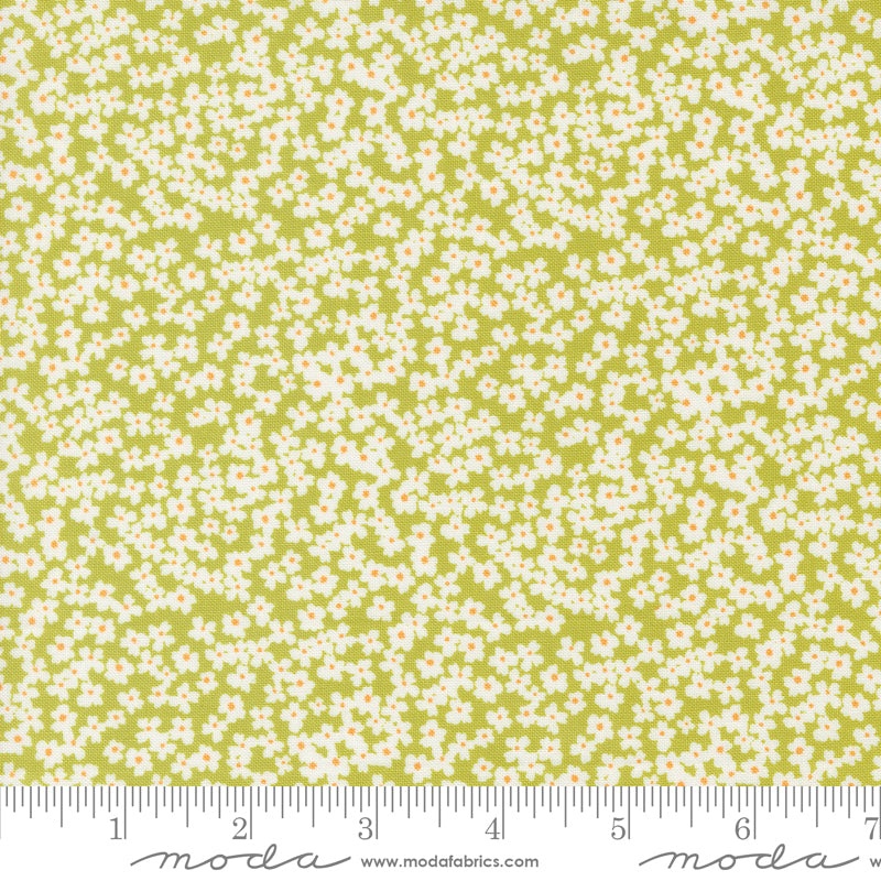 Shine Grass Bloom Yardage by Sweetwater for Moda Fabrics