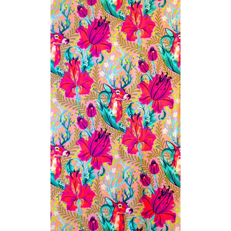Tula Pink - Tiny Beasts - Dear John cotton fabric