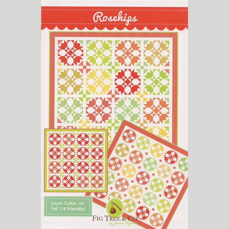 Rosehips Quilt Pattern