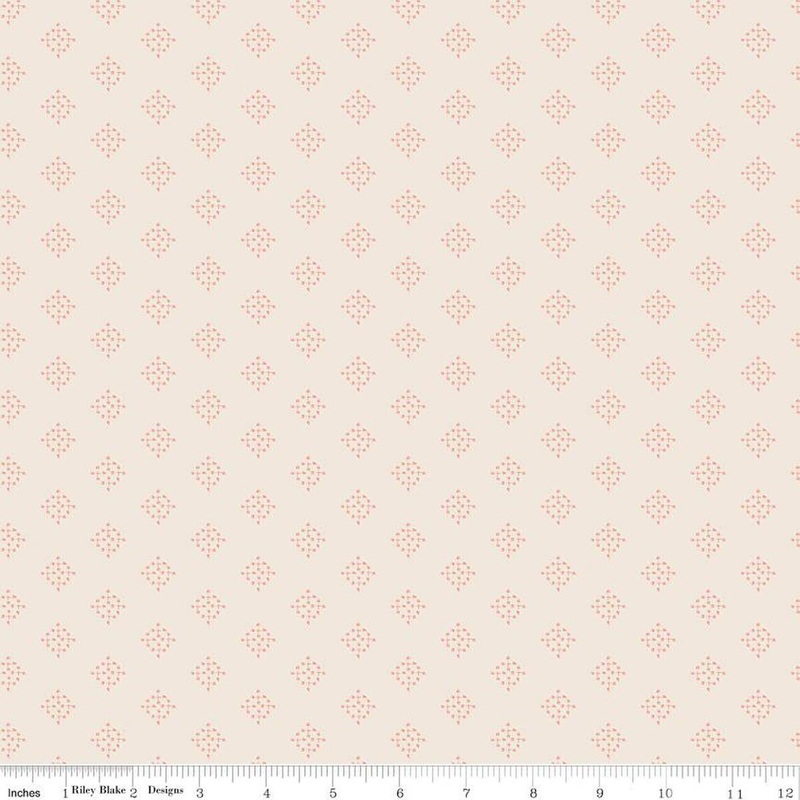 SALE In the Afterglow Criss-Cross C13377 Cream - Riley Blake Designs - Geometric - Quilting Cotton Fabric