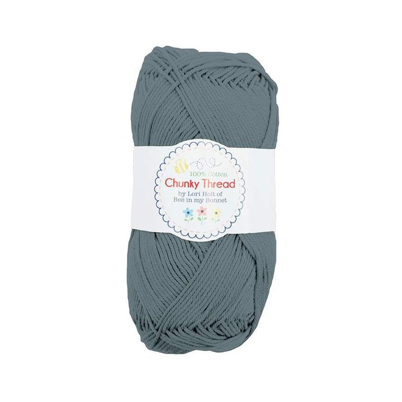SALE Lori Holt Chunky Thread STCT-39795 Stonewash - Riley Blake - 100% Cotton Sport Weight Yarn - 50 Grams - Approx 140 Yards/128 Meters