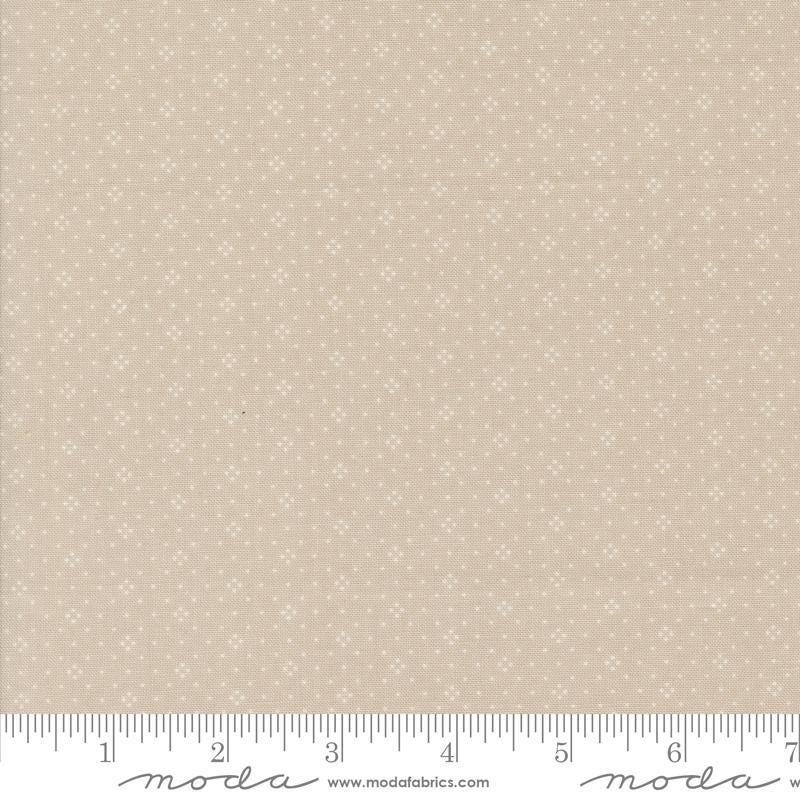 SALE Portofino Eyelet Dots 20488 Cobblestones - Moda Fabrics - Dotted Dot Spots Circles - Quilting Cotton Fabric