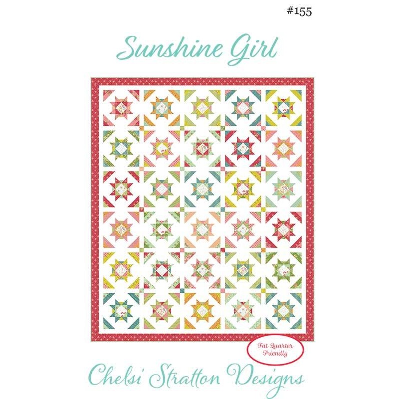 Sunshine Girl Quilt Pattern by Chelsi Stratton Designs