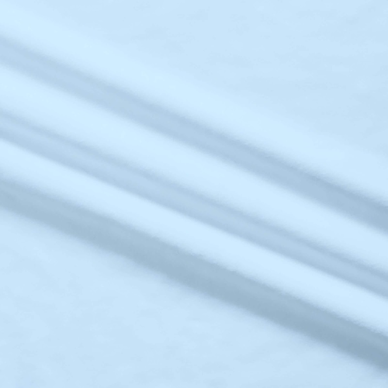 DEAL Silky MINKY Solid 60" Wide Width 7580 Sky Blue - QT Fabrics - Low Stretch Low Fluff - 100% Polyester