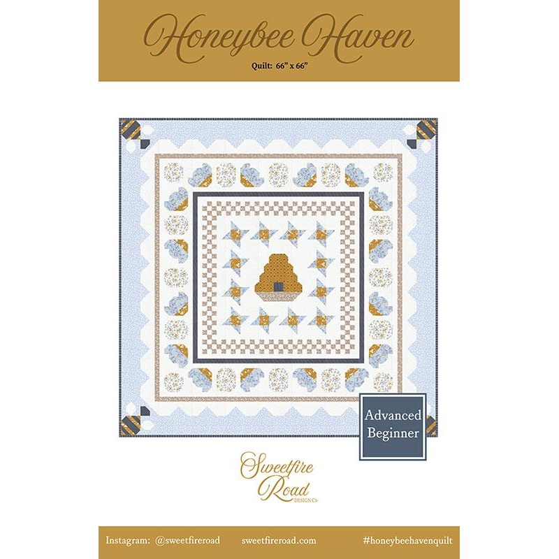 Honeybee Haven Quilt Pattern by Sweetfire Road