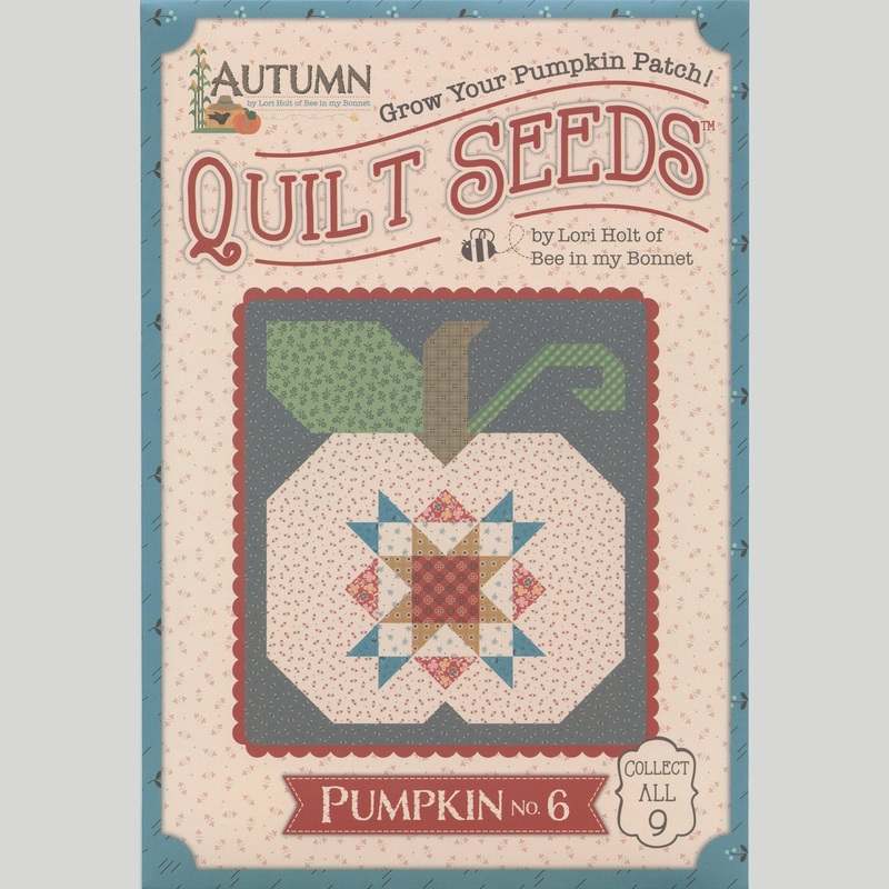 Lori Holt Autumn Quilt Seeds Quilt Pattern - Pumpkin No. 6