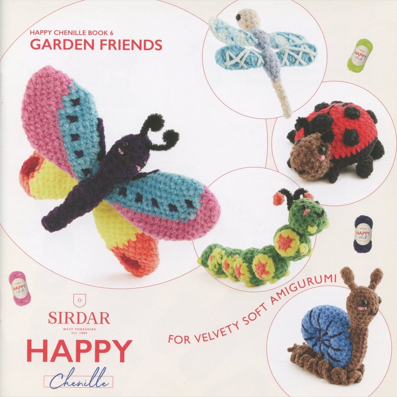 Sirdar Happy Chenille - 5 Garden Friends