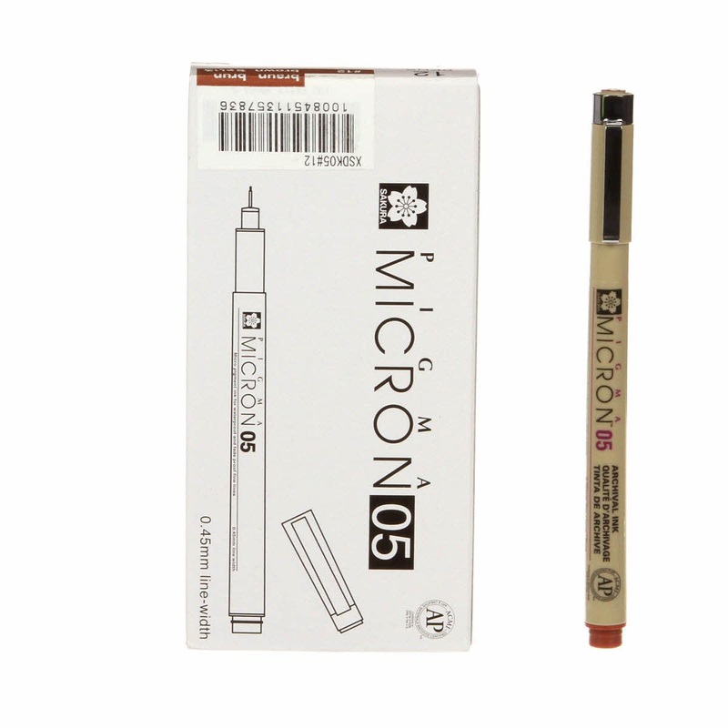 Pigma Micron Pen Brown 05